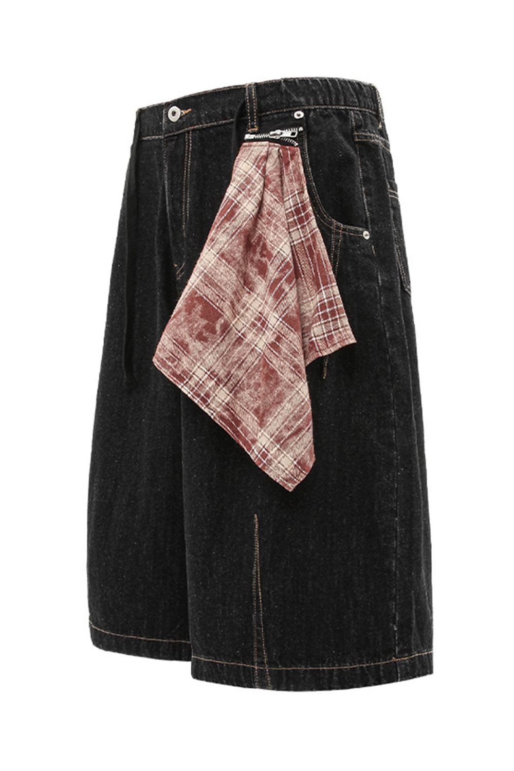 Denim Shorts Jeans Calf-Length Loose Men Shorts