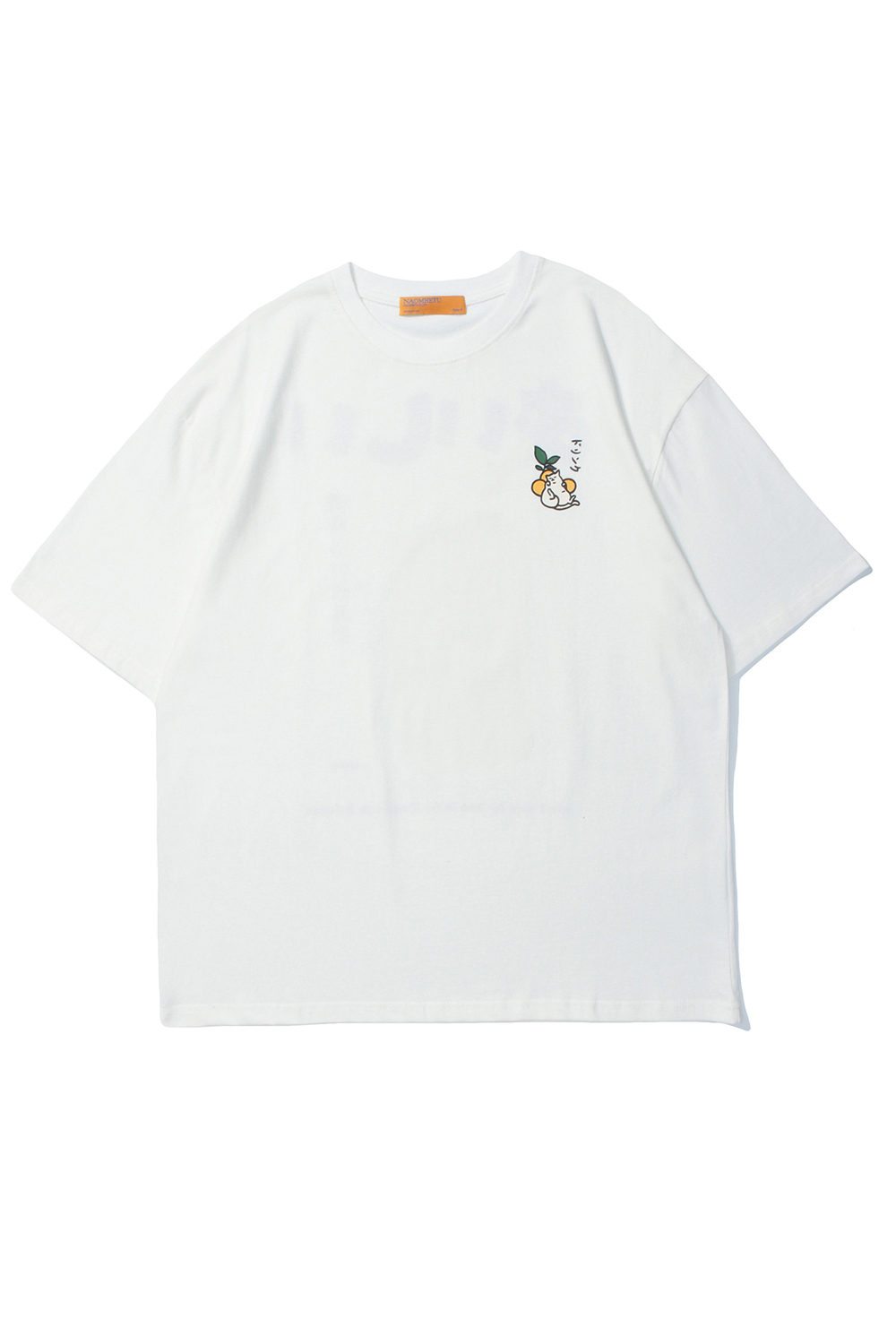 Cat Graffiti Print T-shirt Tee For Men