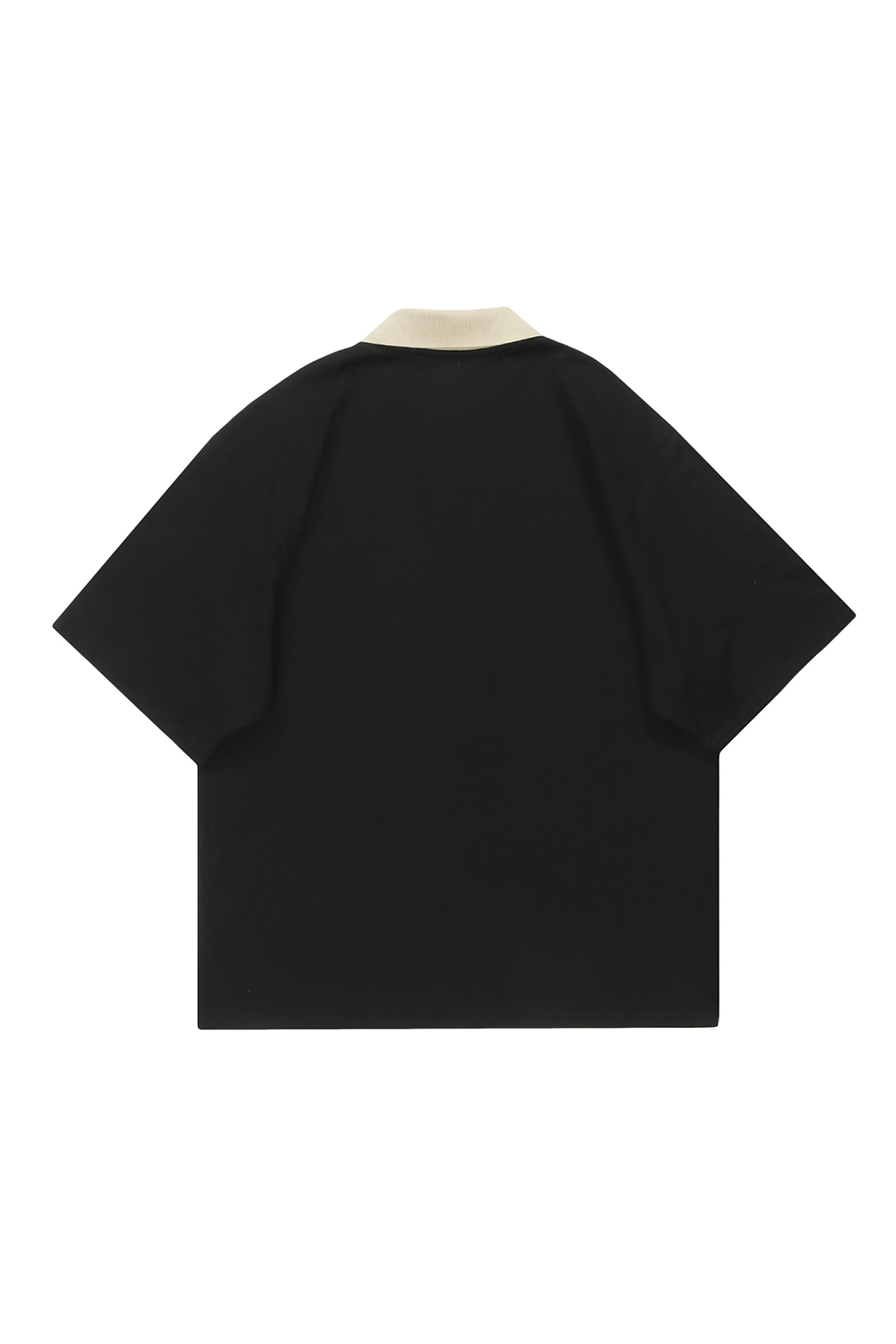Letter Print Polo Tee For Men