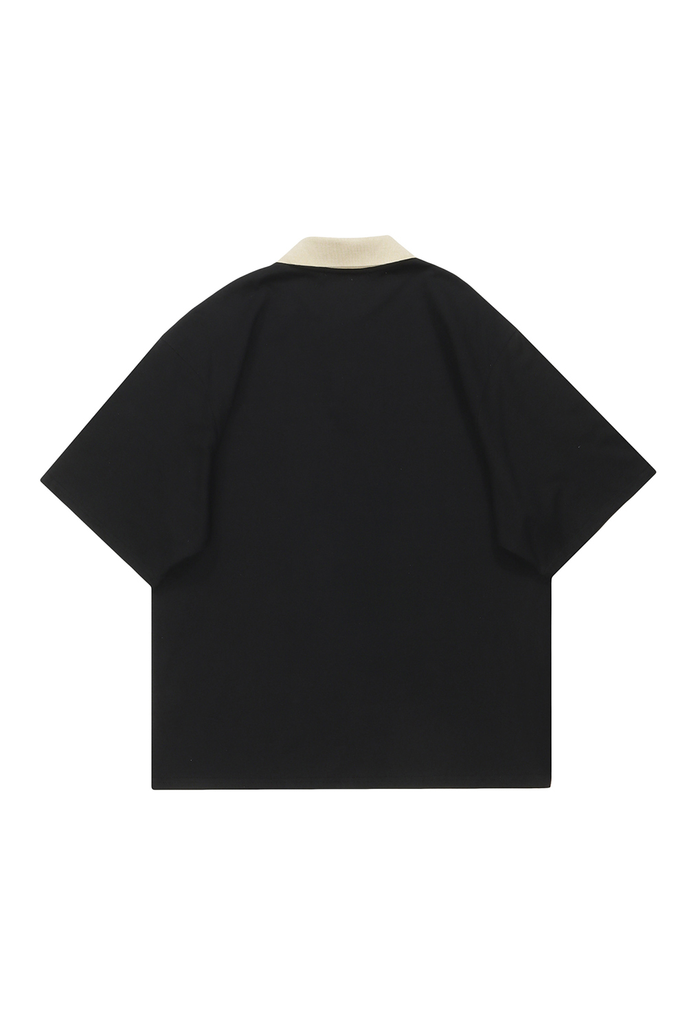 Letter Print Polo Tee For Men