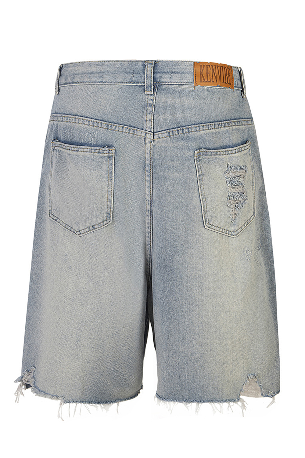 Denim Shorts Diamonds Loose Men Shorts