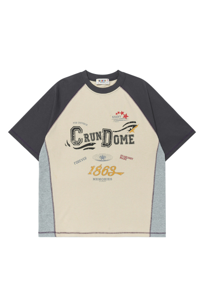 Letter Print T-shirt Tee For Men