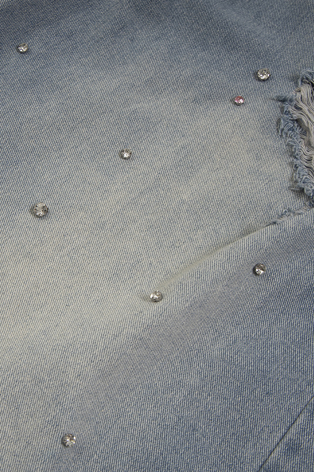Denim Shorts Diamonds Loose Men Shorts