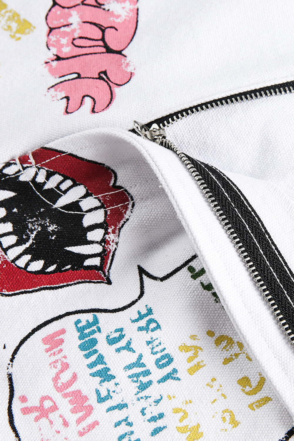 Print Shorts Graffiti Loose Men Shorts