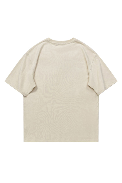 Cat Graffiti Print T-shirt Tee For Men