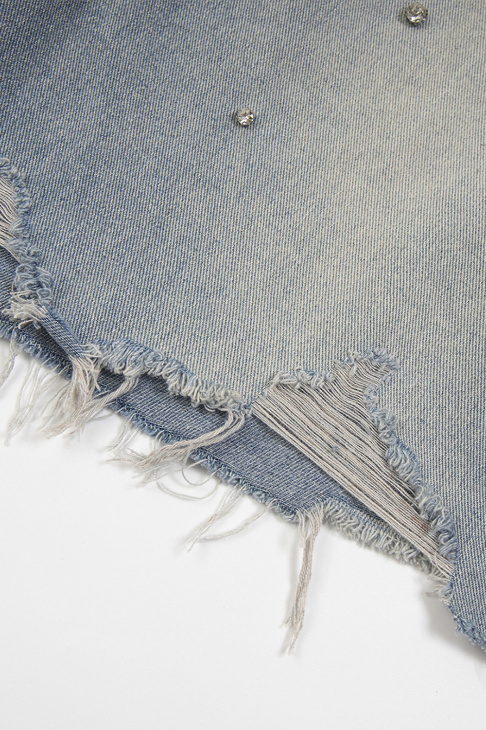 Denim Shorts Diamonds Loose Men Shorts