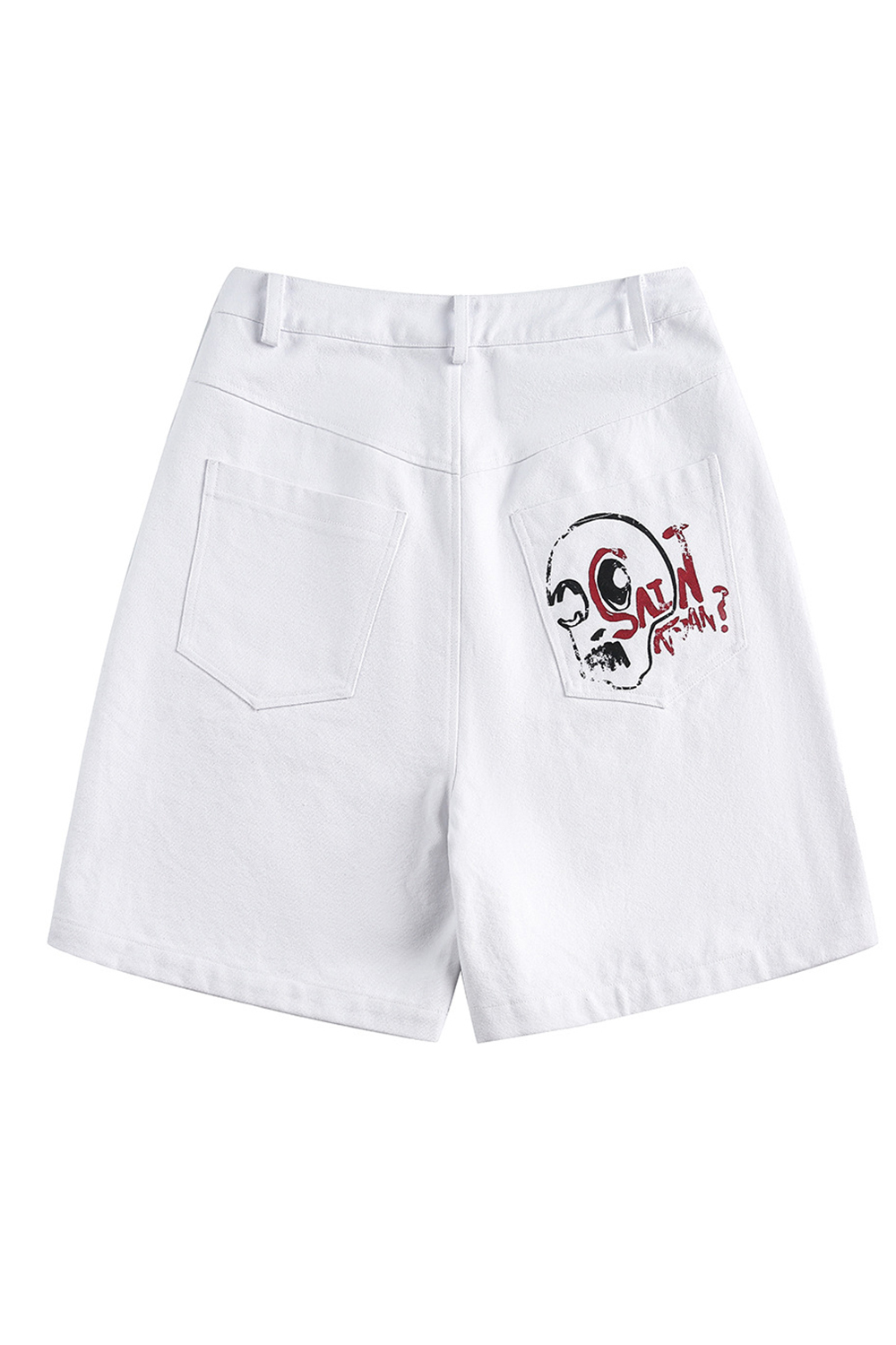 Print Shorts Graffiti Loose Men Shorts