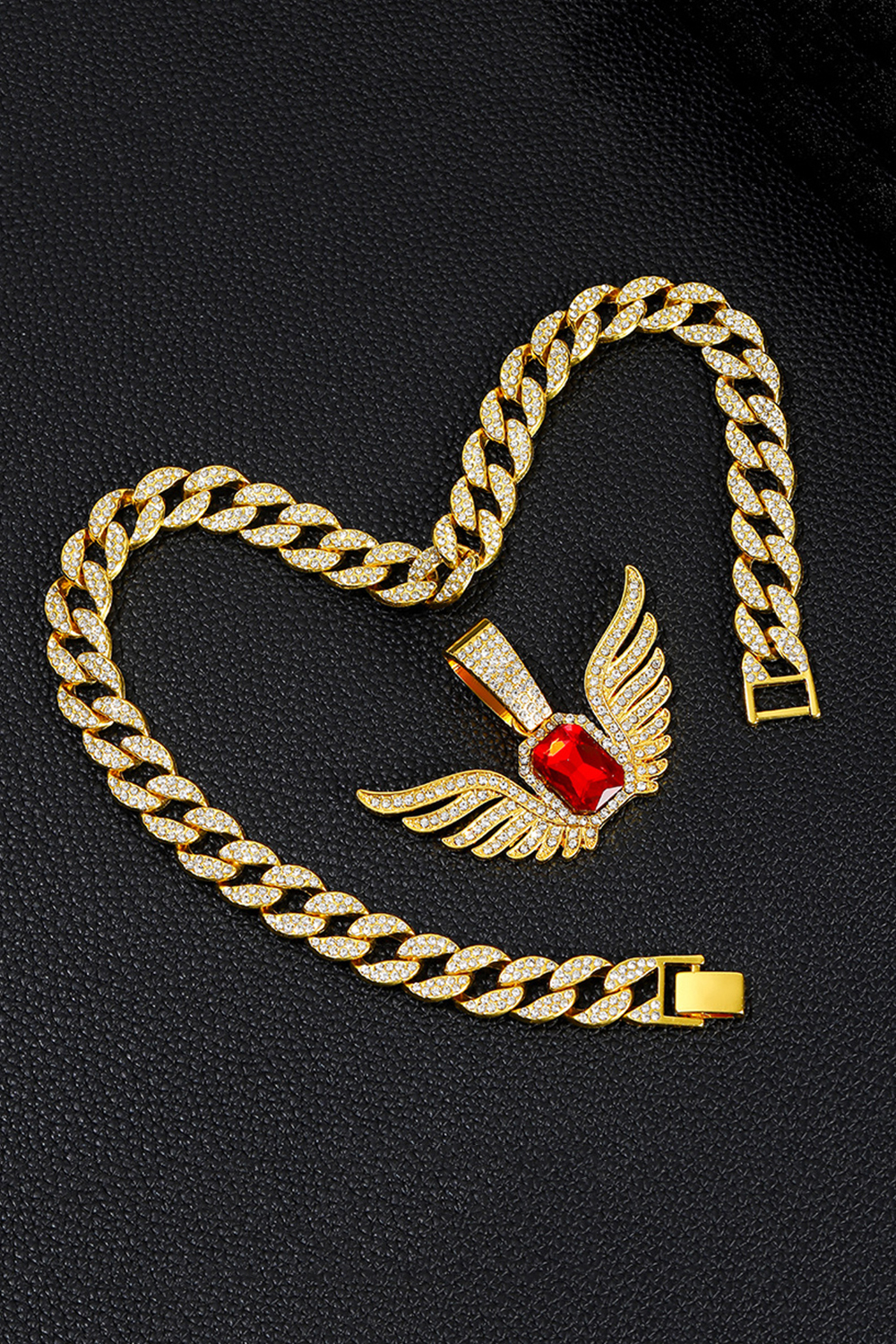Diamond Cuban Chain Hip Hop Wing