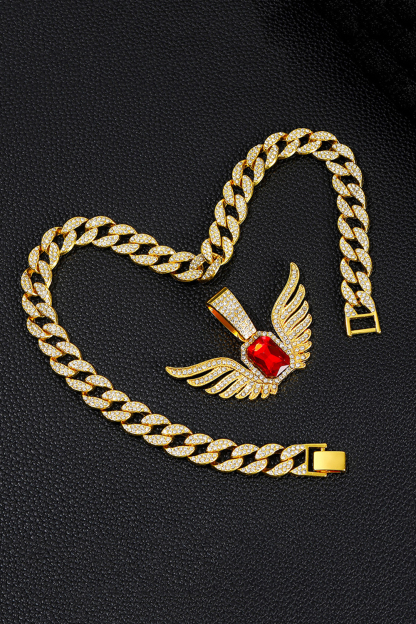 Diamond Cuban Chain Hip Hop Wing