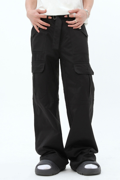 Cargo Pants Straight Leg Loose Men Pants 