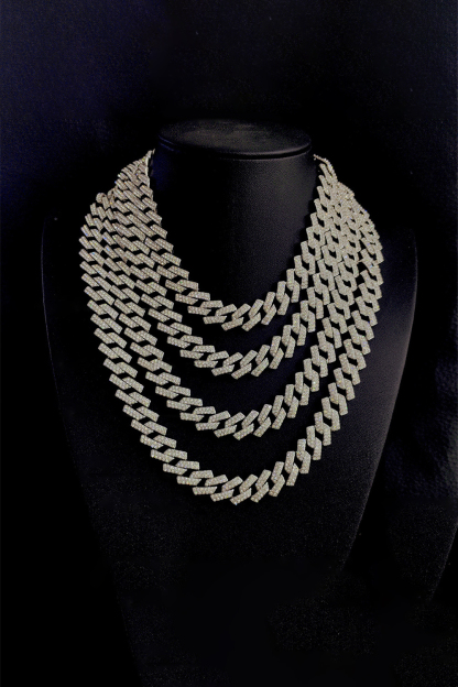 Diamond Cuban Chain Hip Hop 15mm