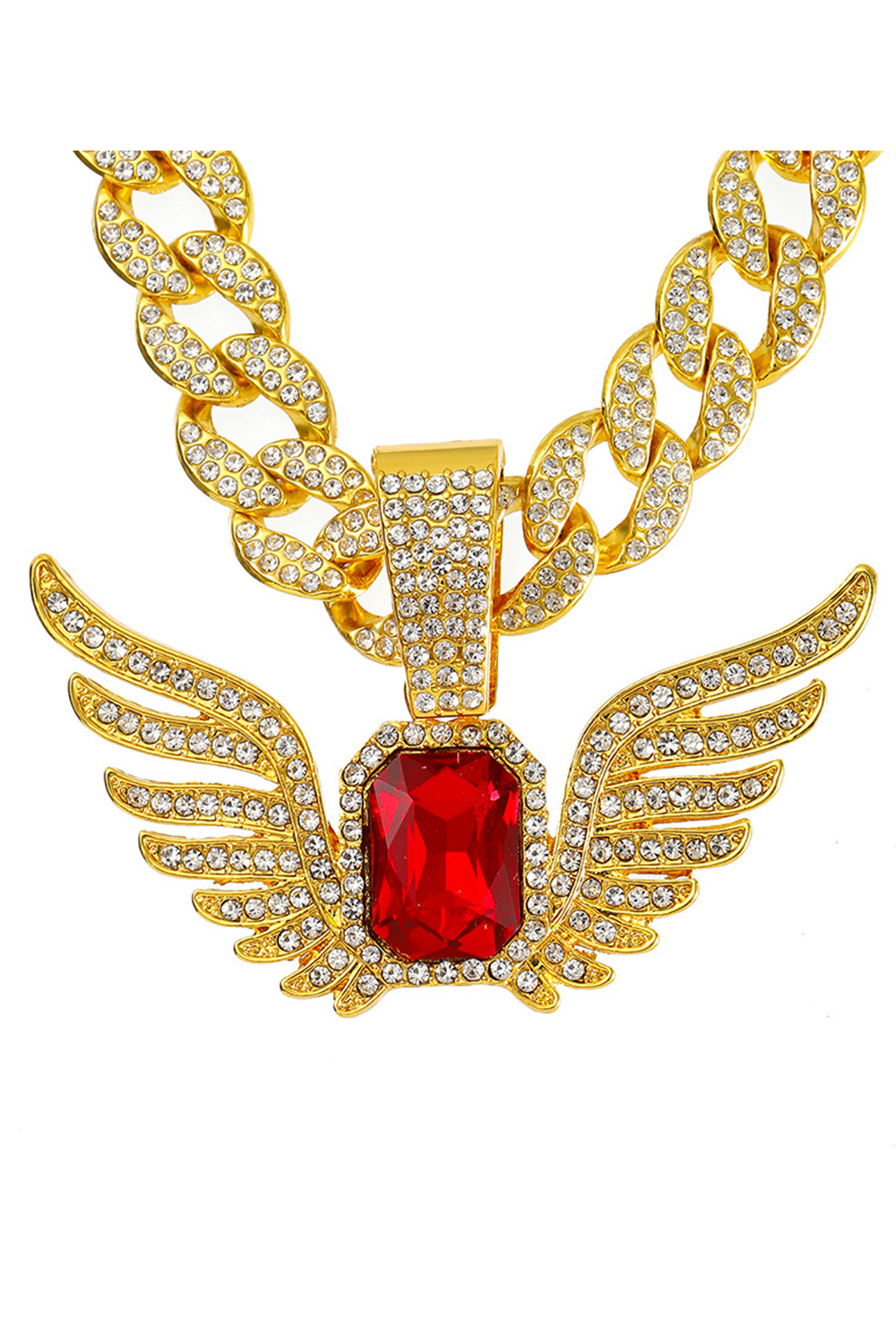 Diamond Cuban Chain Hip Hop Wing