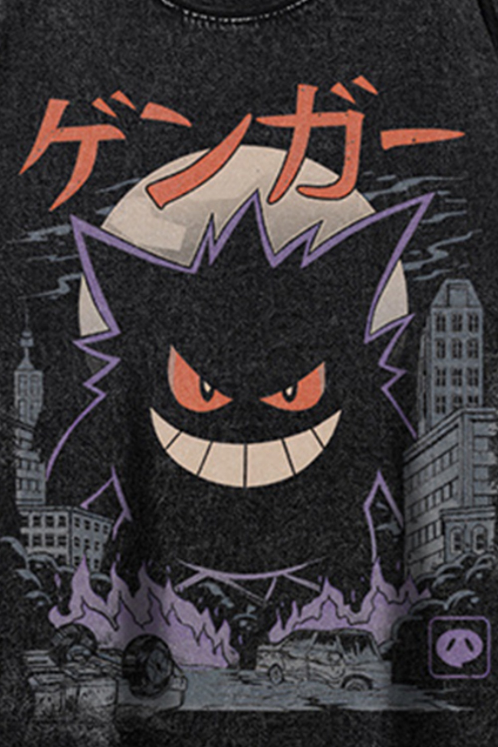 Anime Ectoplasm Vacation Street Print Tee For Men