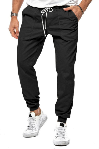 Summer Elastic Waist Men Pants