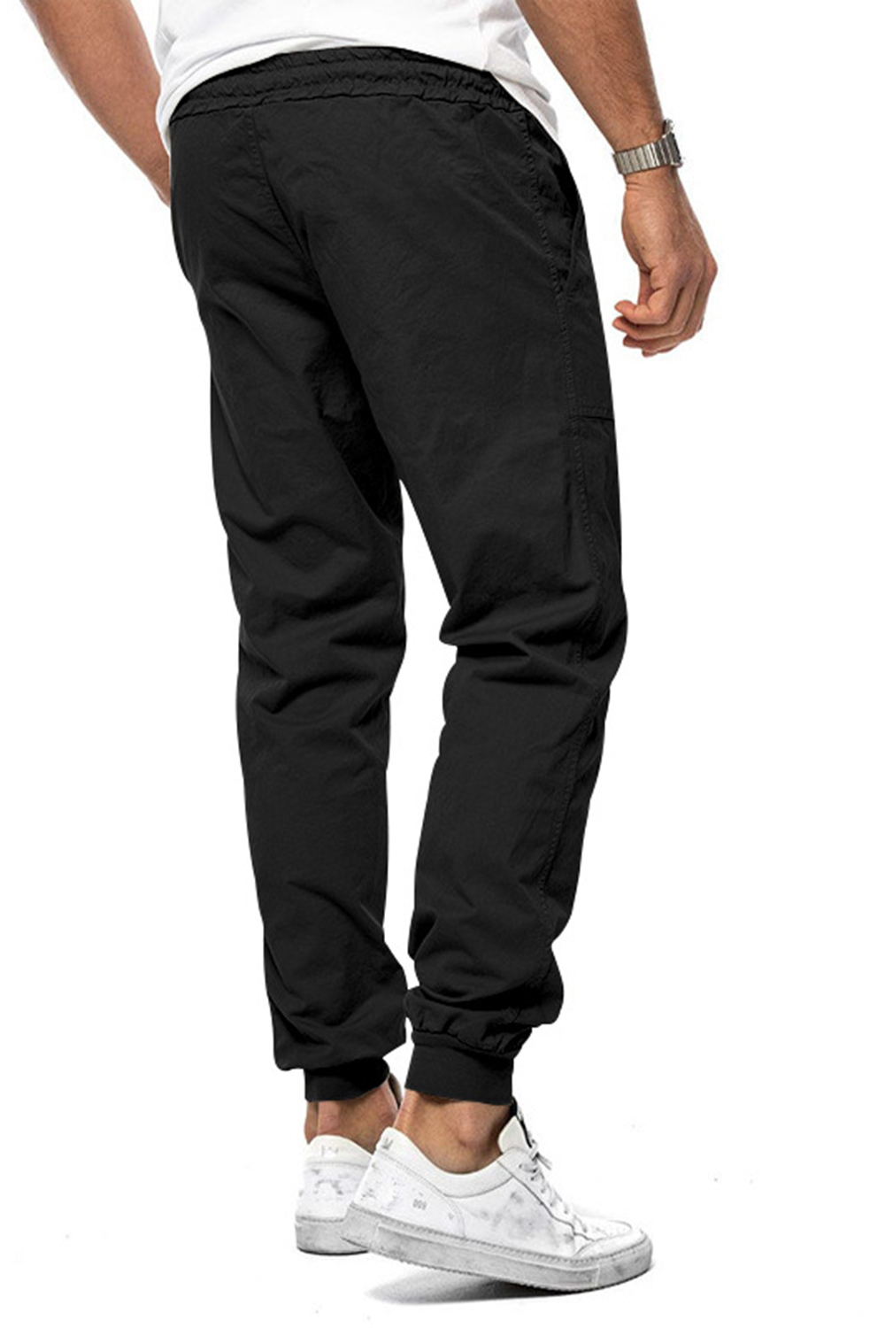 Summer Elastic Waist Men Pants