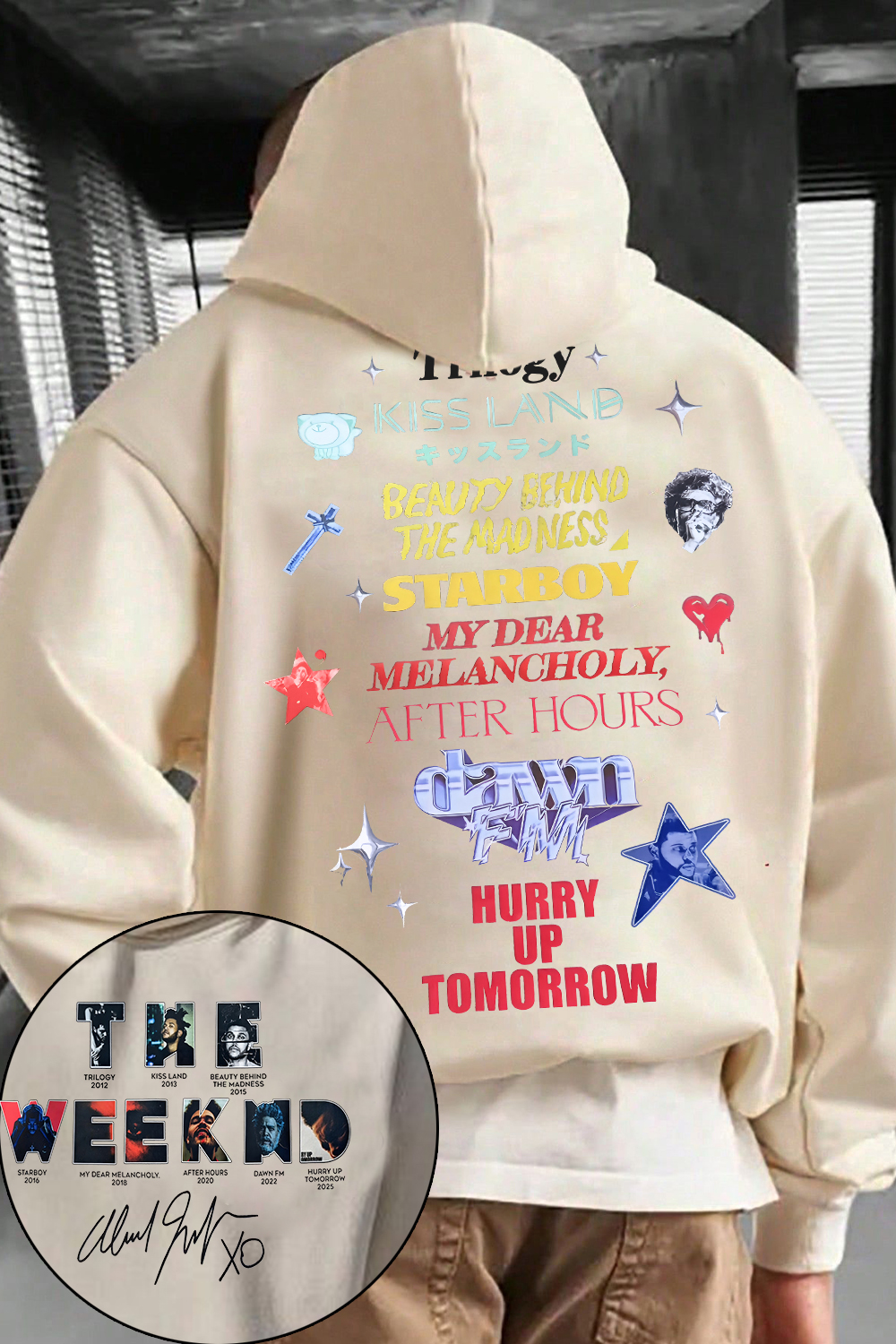 The Weeknd 2025 Hurry Up Tomorrow Hoodie For Men