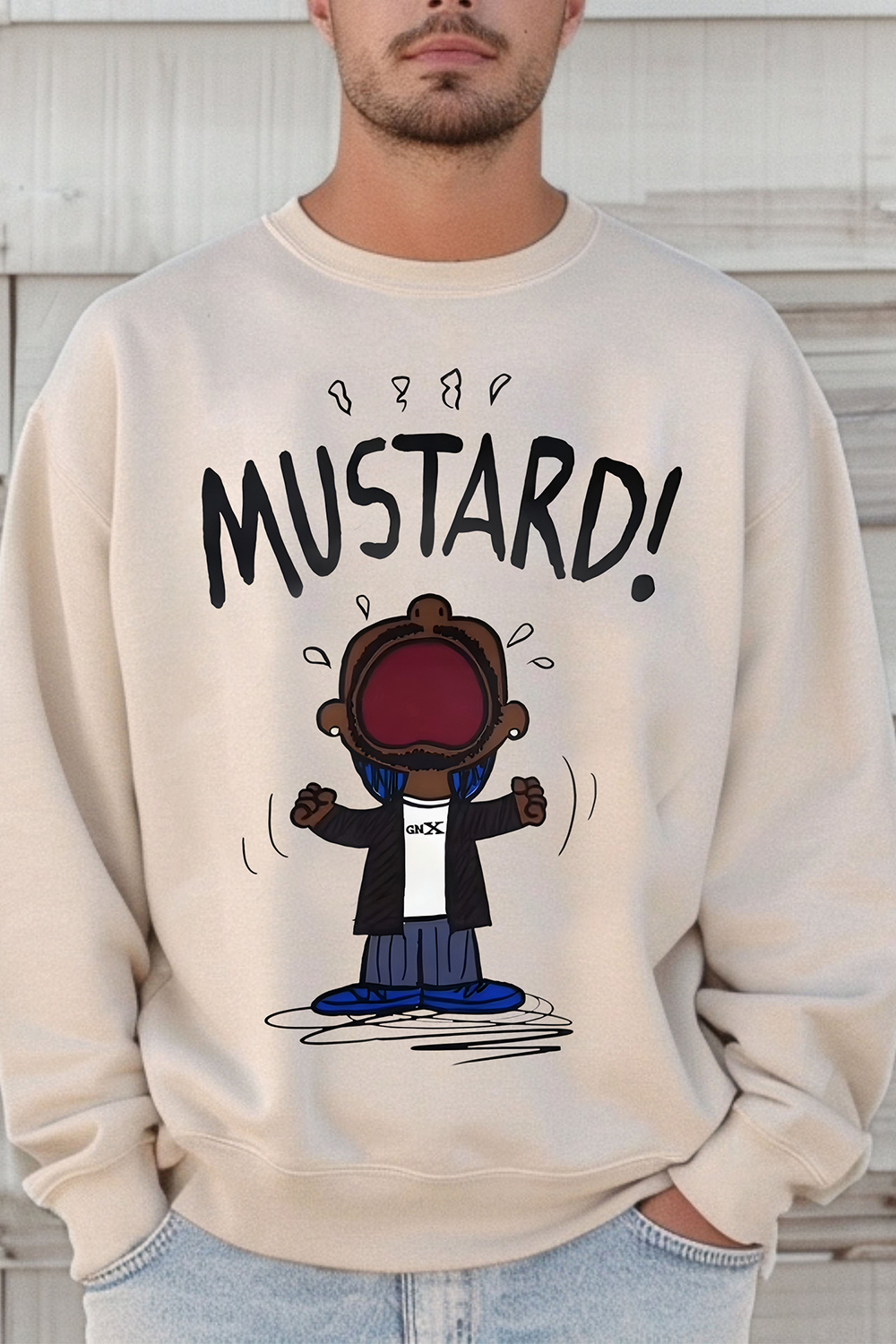 Kendrick Lamar GNX Mustard Sweatshirt For Men
