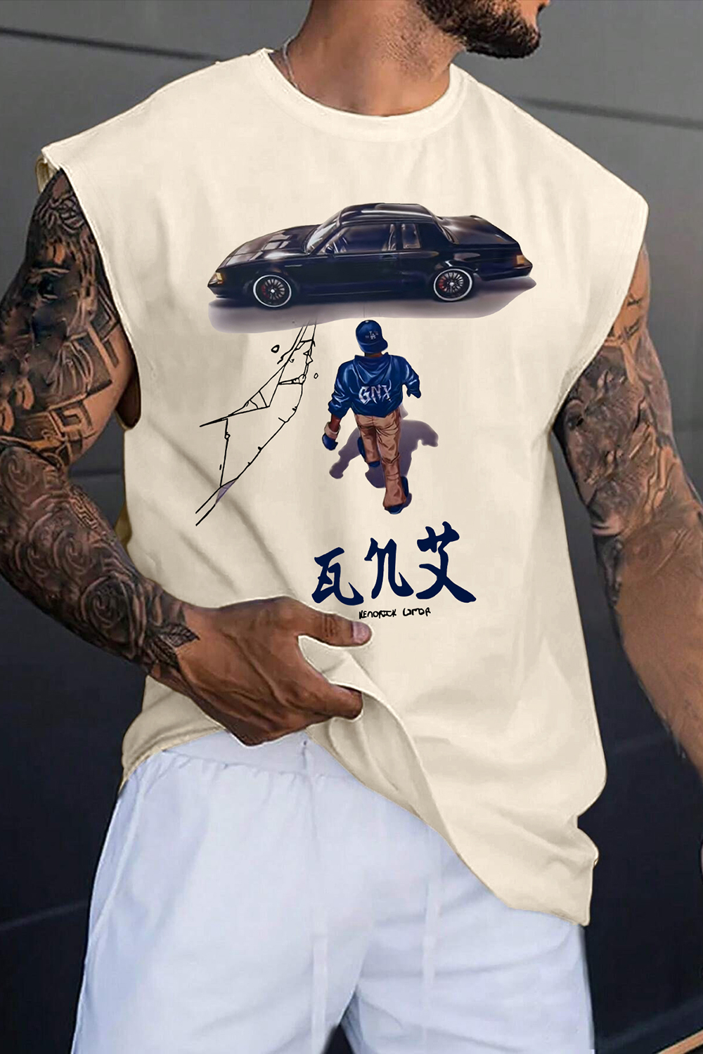 Kendrick Lamar Album Akira Tank Tee For Men