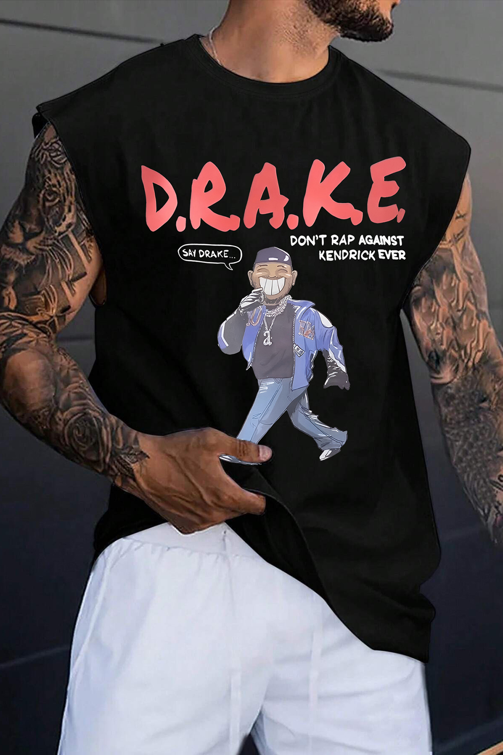 Kendrick Say Drake Half Time Show Tank Tee For Men