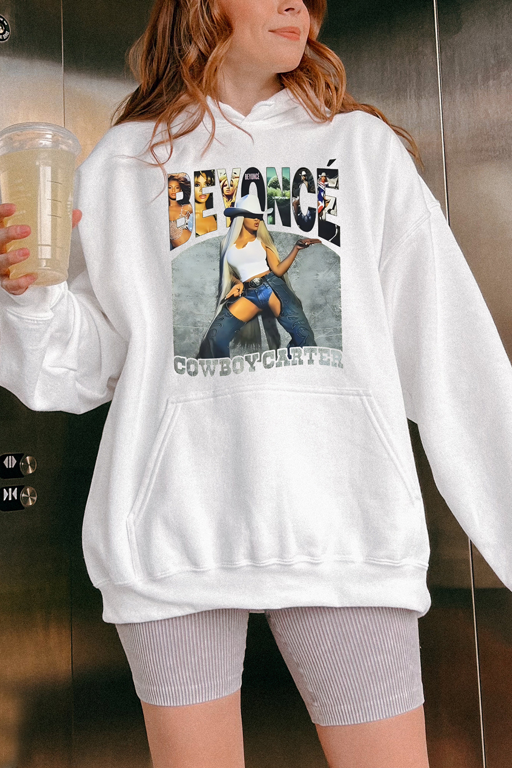 Beyoncé Cowboy Carter Tour Graphic Hoodie For Women