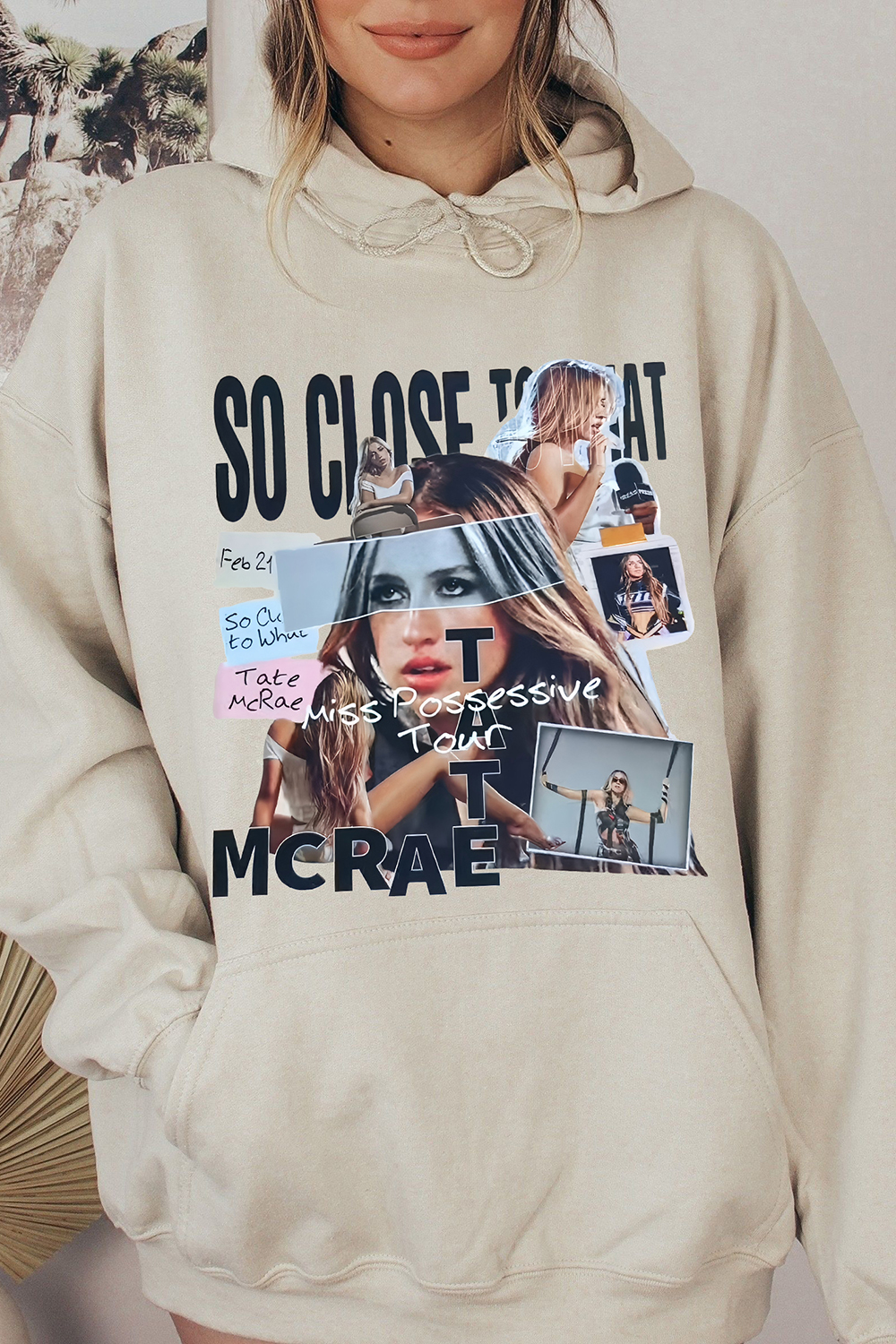 Tate Mcrae Tour So Close To What Hoodie For Women
