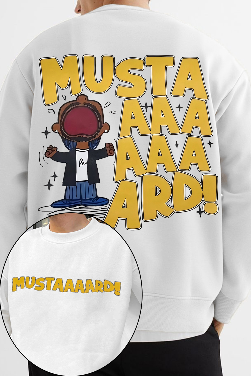 Funniest Version Kendrick Lamar Mustaaaaard Sweatshirt For Men