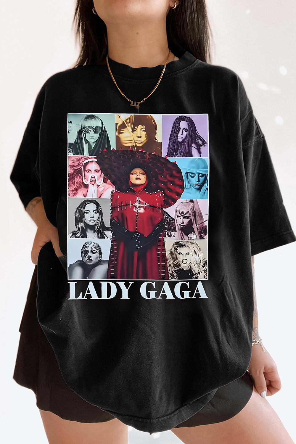 Lady Gaga Album Graphic Tee For Women