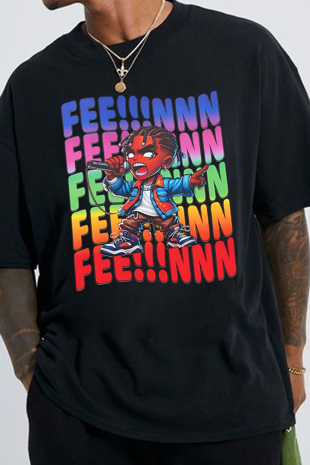 FE!NNNN Travis Scott Tee For Men