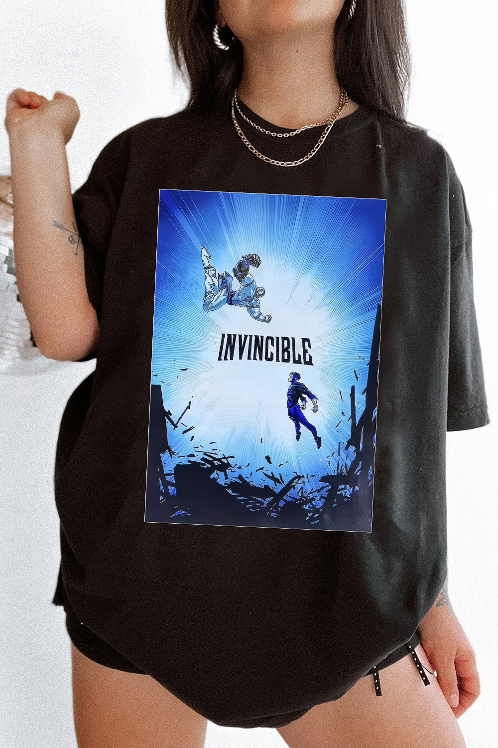 Conquest Invincible Season Graphic Tee For Women
