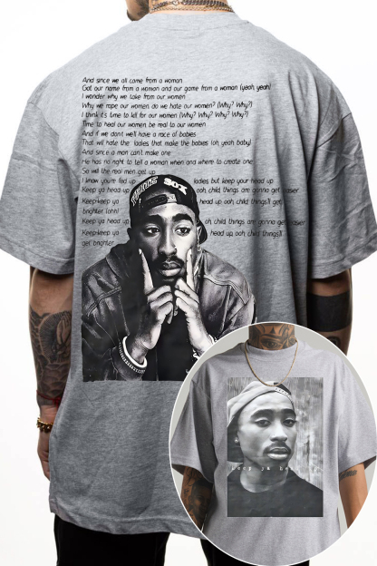 Tupac is Goat Tee For Men