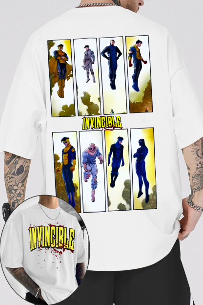 Invincible Season Merch Tee For Men