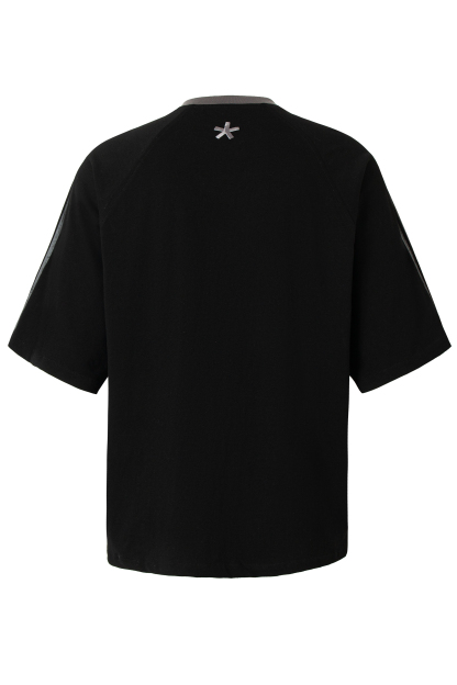 Sport Stripe T-shirts Vintage Embroidered Tee