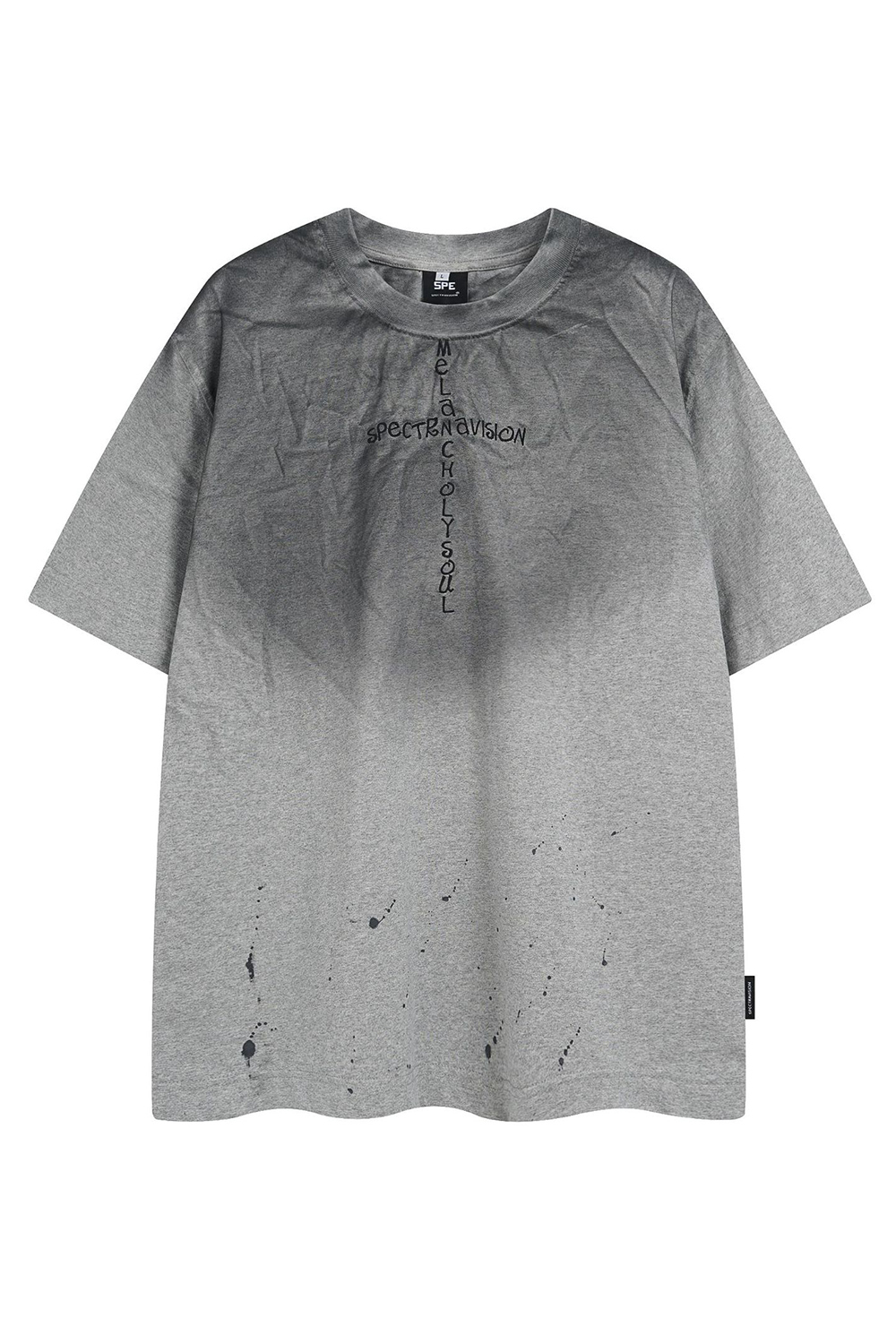 Vacation Vintage Cross T-Shirt Washed Tee For Men