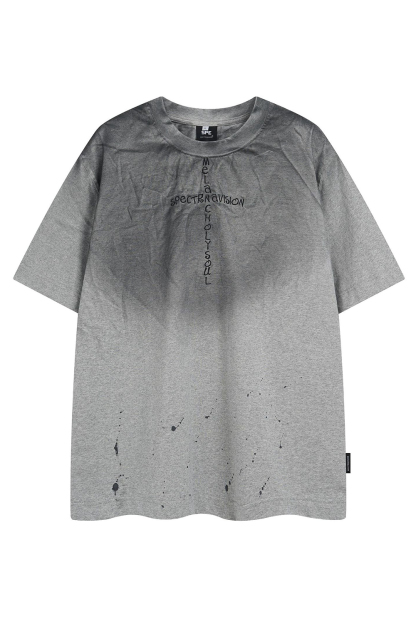Vacation Vintage Cross T-Shirt Washed Tee For Men