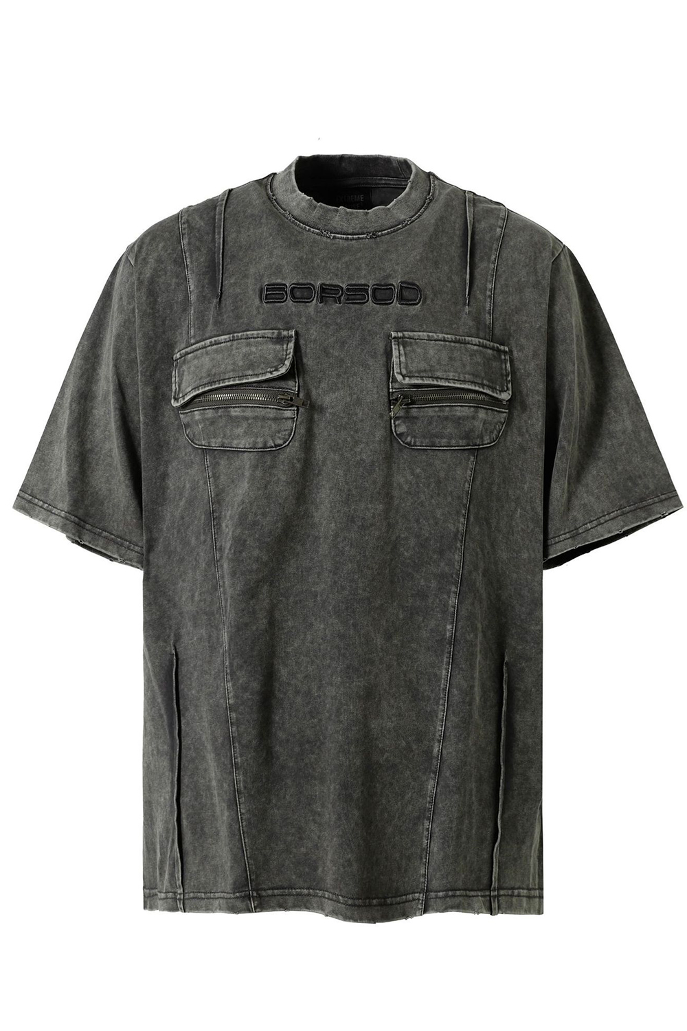 Vacation Vintage Pocket T-Shirt Washed Tee For Men