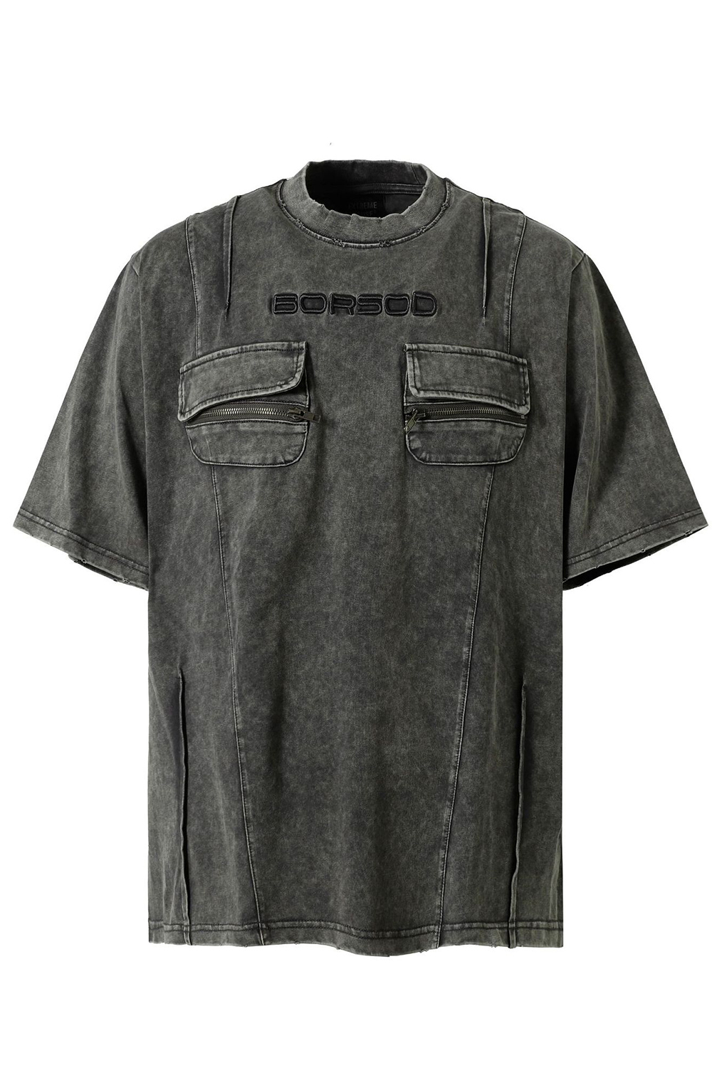 Vacation Vintage Pocket T-Shirt Washed Tee For Men