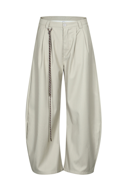 Dress Pants Wide-Leg Loose Men Pants