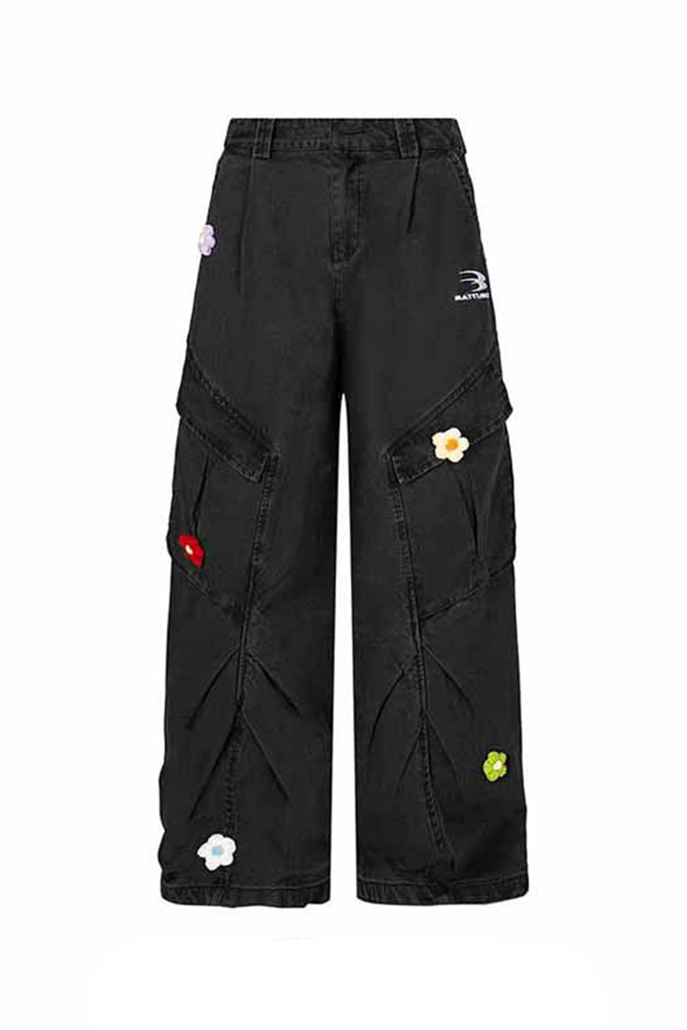 Cargo Pants Washed Jeans Loose Men Pants