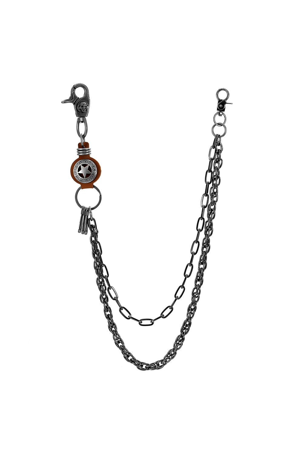 Vintage Gothic Hip Hop Punk Waist Belt Chain for Men