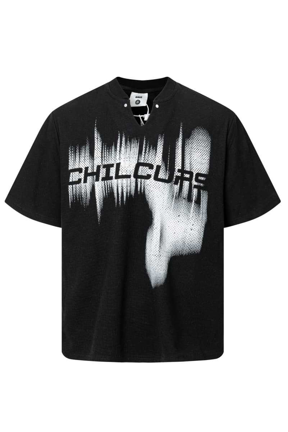 Letter Vacation Street Print Tee For Men