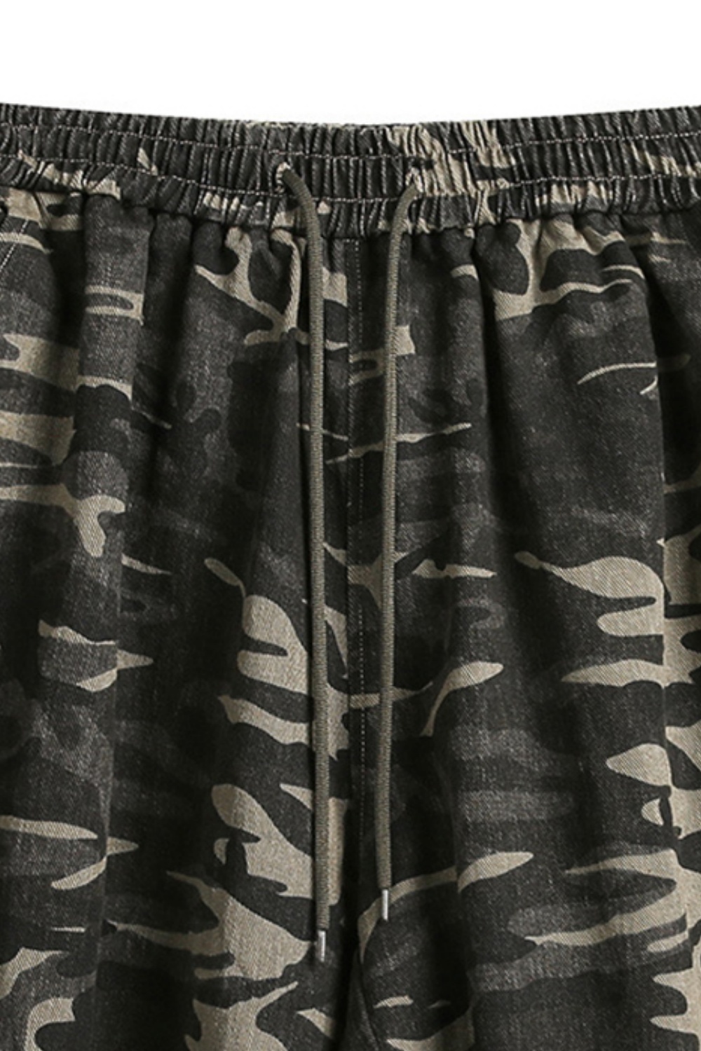 Sweat Shorts Camouflage Loose Men Knee Shorts