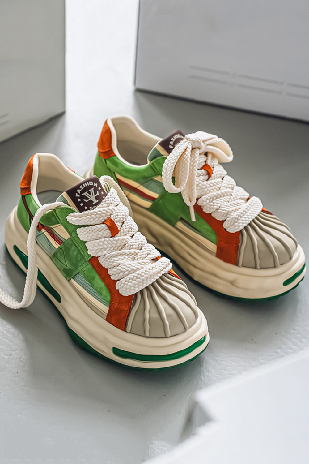 Thick Soled Height Increasing Sports and Leisure Shoes for men