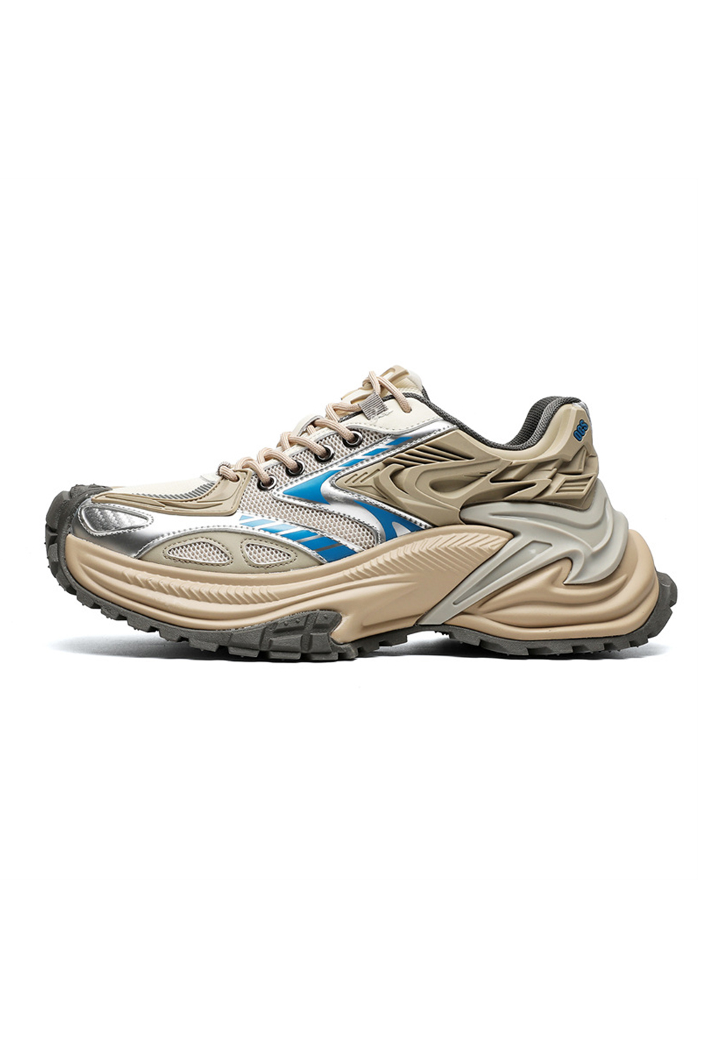 Tire Sole Clunky Sneaker Dirty Sports Vintage Shoes for men