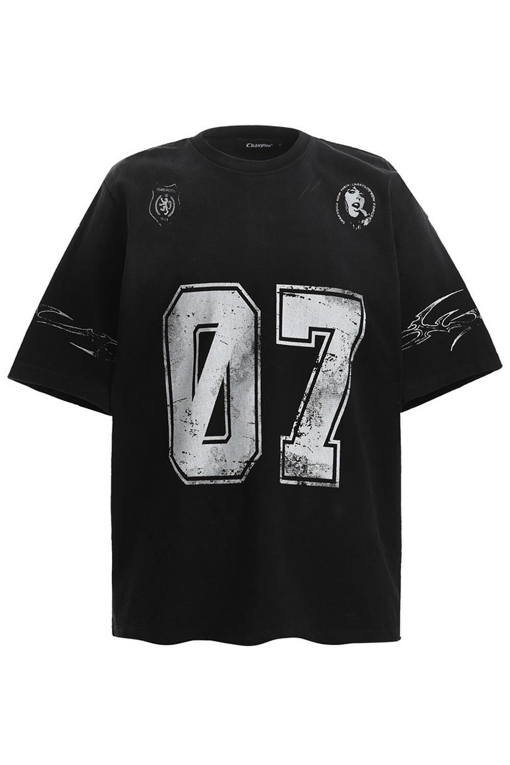Letters Vacation Street Print Tee For Men