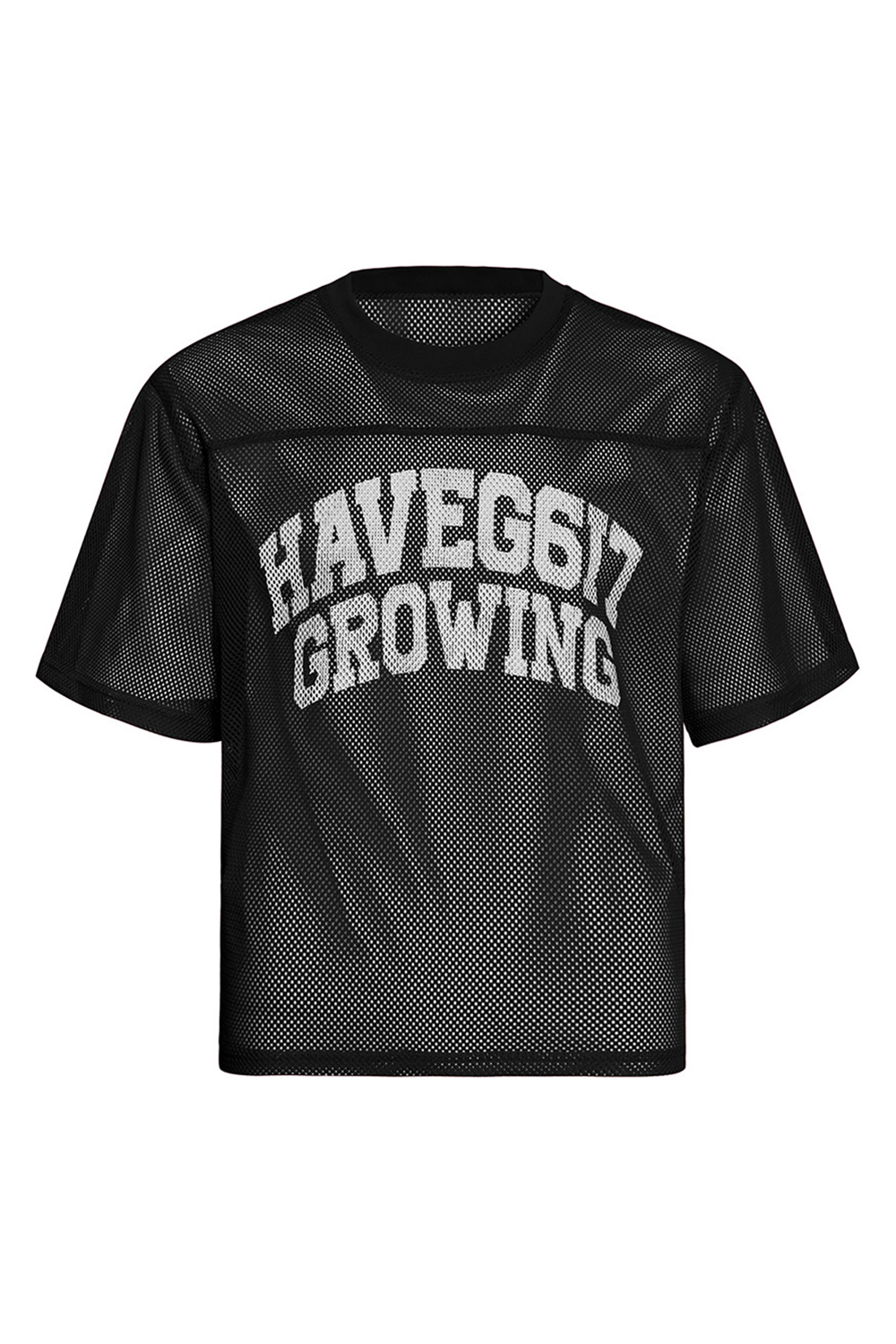 Letter Mesh Vacation Street Print Tee For Men