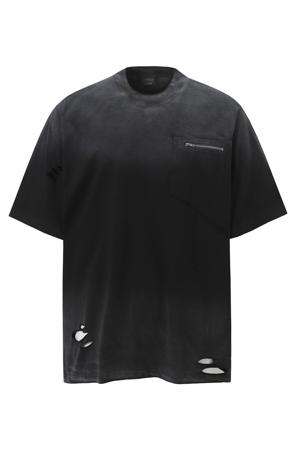 Vacation Vintage Cut T-Shirt Washed Tee For Men