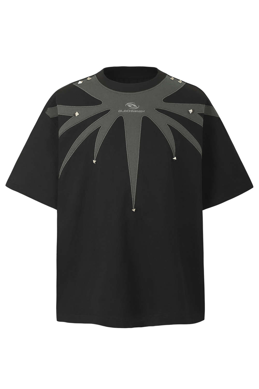 Vacation Vintage T-Shirt Rivet Colorblock Tee For Men