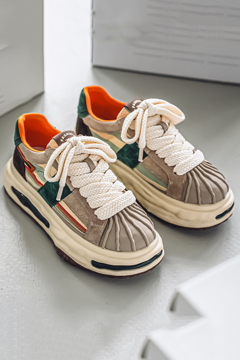 Thick Soled Height Increasing Sports and Leisure Shoes for men