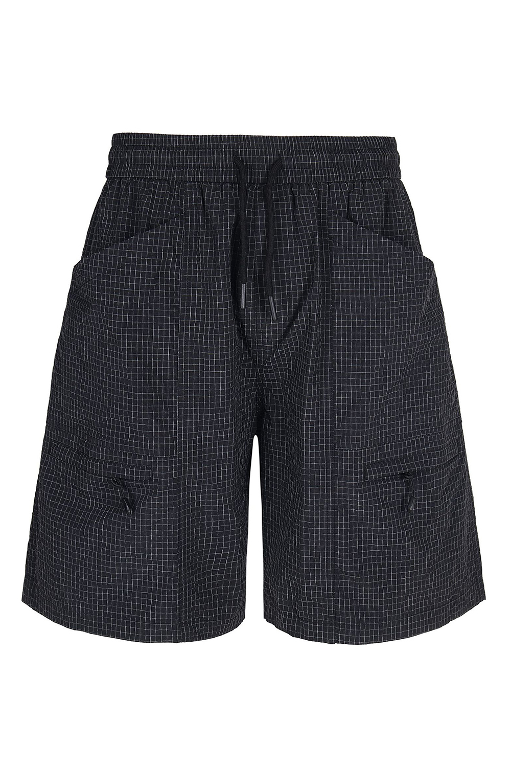 Sweat Cargo Shorts Loose Men Knee Shorts