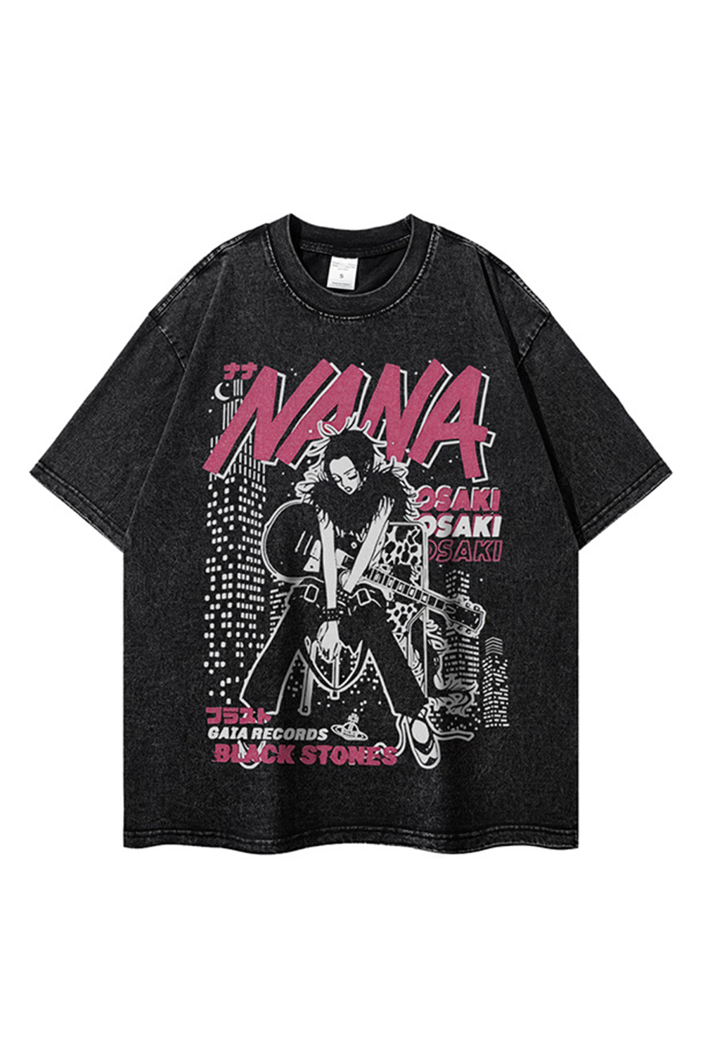 Anime NaNa Vacation Street Print Tee For Men